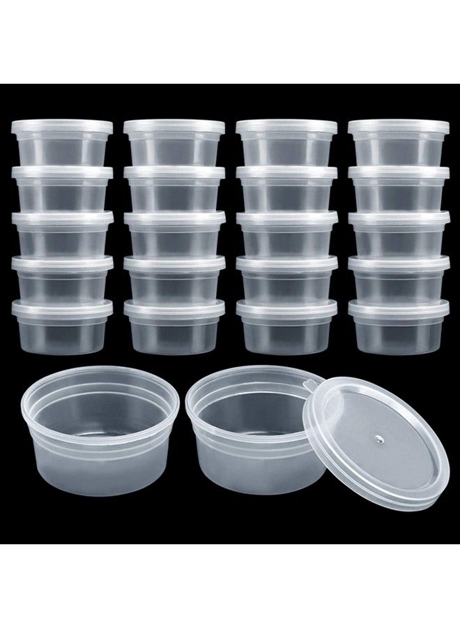 GWHOLE 20 Pack Of 4.5Oz Containers With Lid Floam Beads Storage Container For Slime Supplies - Image 2