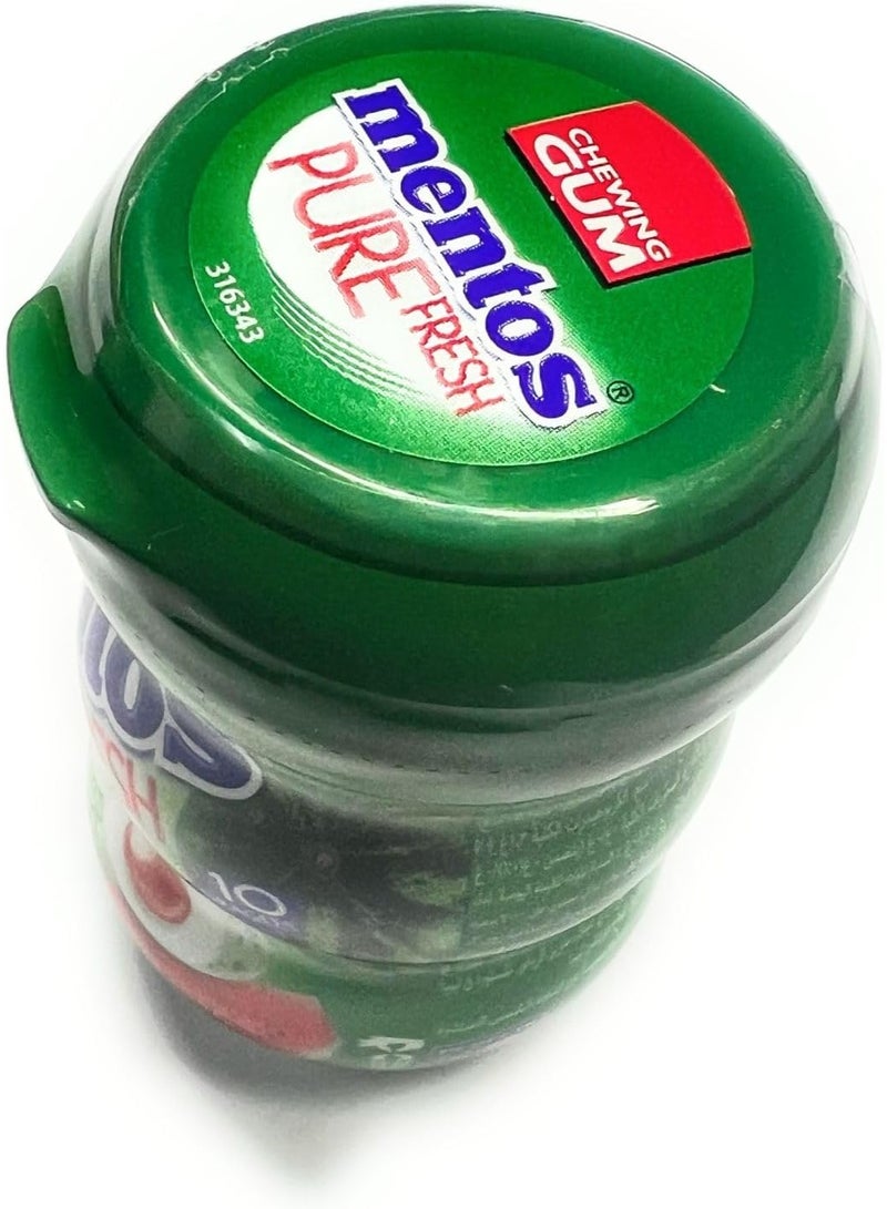 منتوس بيور فريش - علكة خالية من السكر بطعم البطيخ المنعش - عبوة (10 قطعة) - Image 4