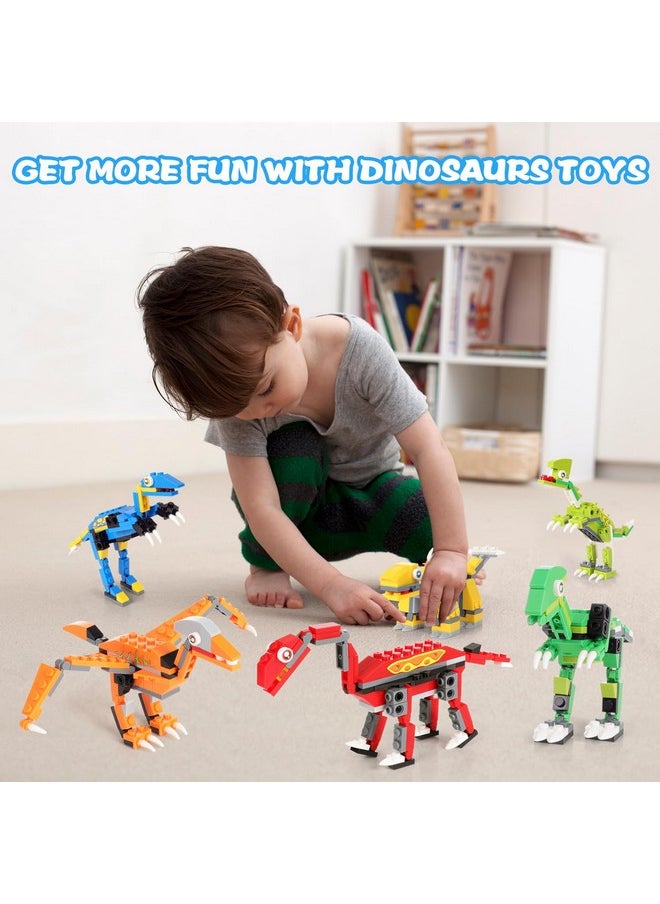 EP EXERCISE N PLAY EP EXERCISE N PLAY Dinosaur Building Blocks, Dinosaur Toys，Creative DIY Construction Toys for Boys and Girls Ages 6+ (539 pcs)  - Image 2