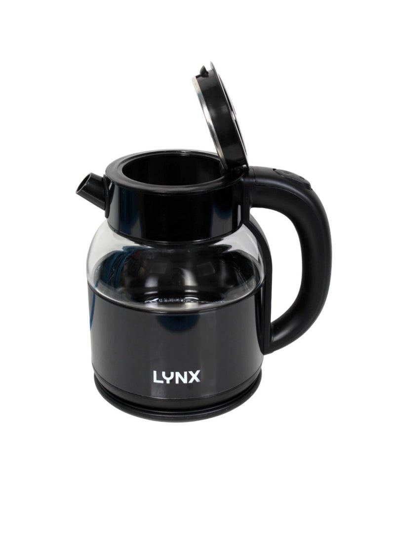 Lynx KT-2111 Electric Kettle 1.8L Stainless Steel 1500W Fast Boiling Kettle with Auto Shut Off Boil Dry Protection Concealed Heating Element Smooth Pour Rotating Base Easy Clean - Image 3