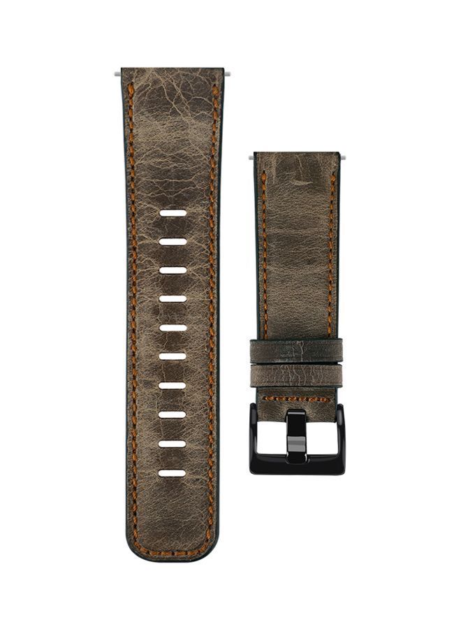 NIBEMINENT Replacement Band For Huawei Watch GT 2e - 46mm Light Brown - Image 1