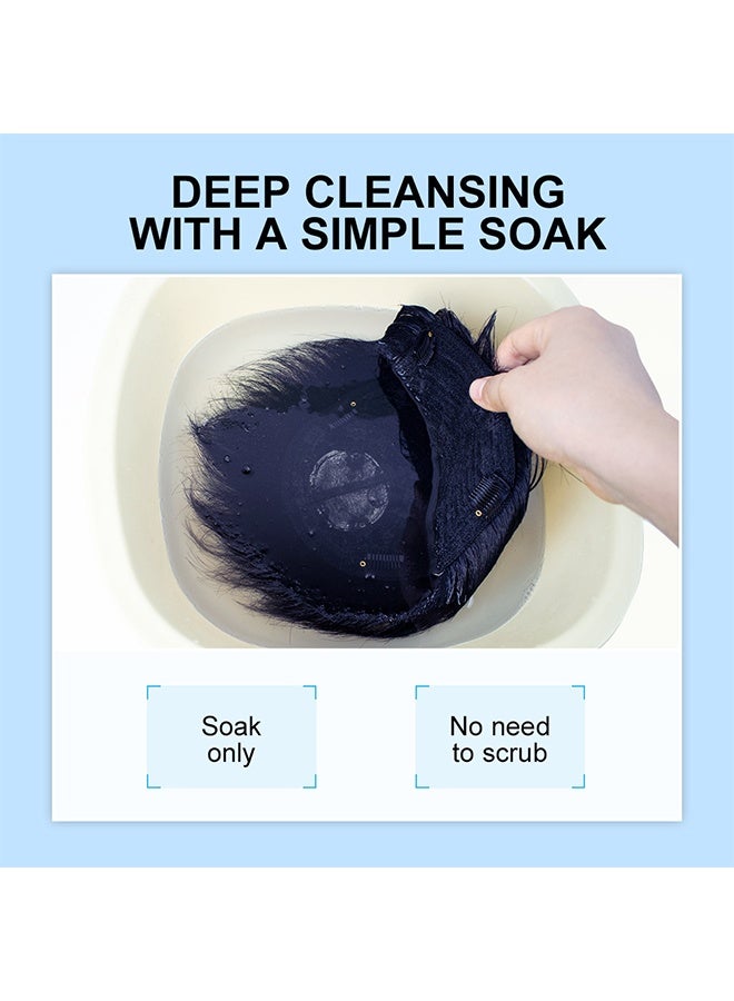 PURC 2-IN-1 Wig Shampoo, Wig Leave-In Conditioner & Detangling Spray for Synthetic Hair, Moisturizing Hydrating Hair Spray, Wig Care Melting Spray, Anti-Frizz Wig Detangler and Conditioning Mist for Easy Styling 80ml - Image 2