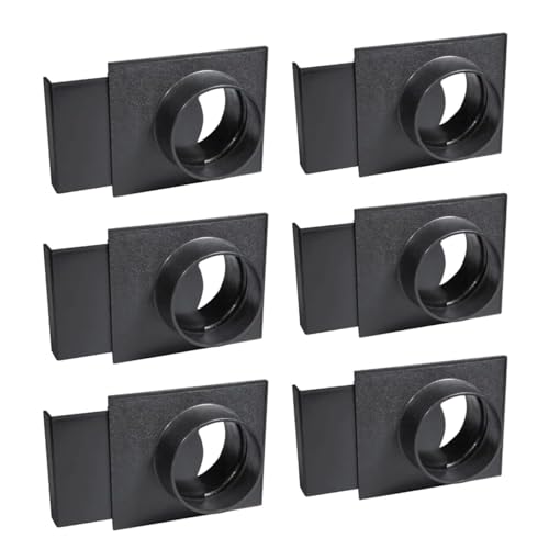 POWERTEC 70108-P6 4 Inch Blast Gate for Dust Collector, Dust Collection Fittings -6PK - Image 1