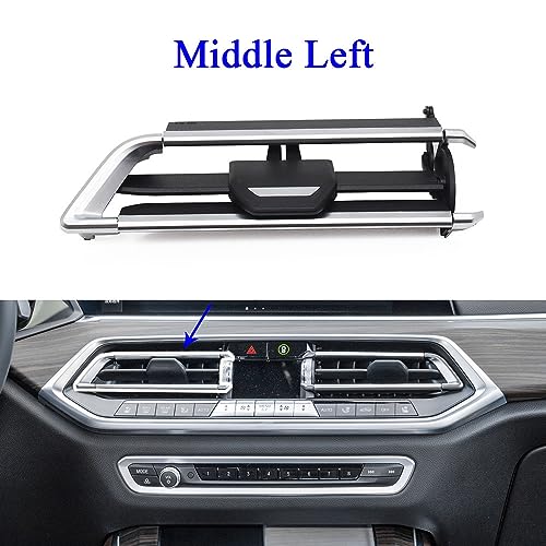 Goodithy for BMW X5 G05 X6 G06 X7 G07, Center AC Air Vent Clips Tab Repair Kit, Dash Middle AC Vent Clips Air Conditioning Vent Outlet Tab Replacement (Middle Left) - Image 2