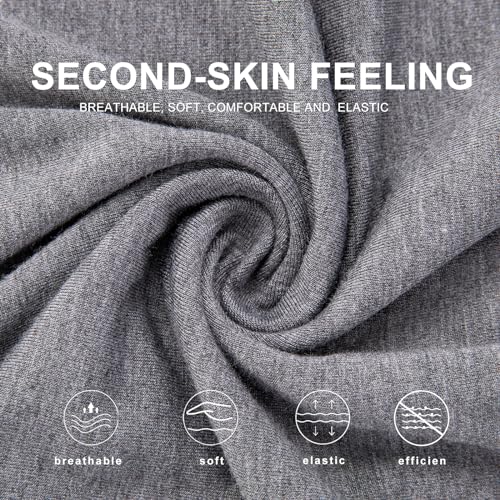 BAMBOO COOL Men's Pajama bottoms Lounge Sleep Shorts Soft Comfortable Breathable Pajamas Shorts with Pockets 2 Pack, X-Large - Image 2