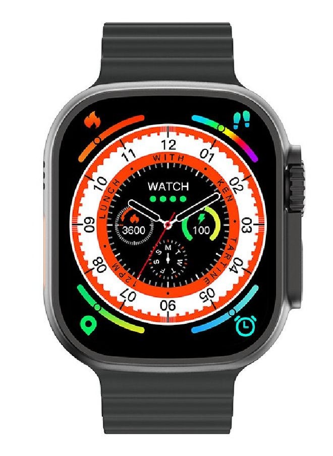 Smart Watch 2.05 Inch Screen LWS223 Black - pzsku/ZA86BB795F2AB0205FC47Z/45/_/1690547778/fa9e3dad-2fd6-4499-8c5e-099e3c77f1f5