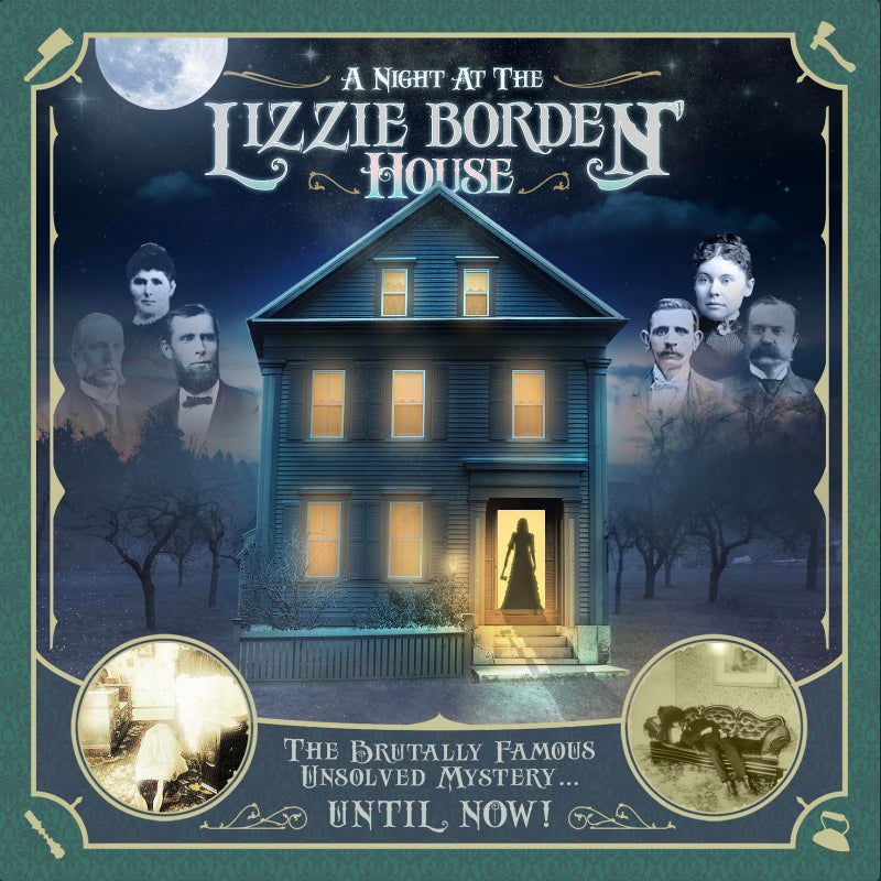 US Ghost Adventures A Night at The Lizzie Borden House Mystery Official Board Game Halloween Game Gothic Home Decor Spooky Games Eerie Evening Entertainment - Image 3