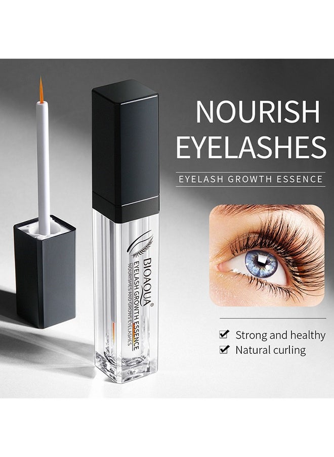 BIOAQUA - Eyelash Growth Essence, Fuller And Longer Looking Lashes Lash Enhancing Serum For Natural Lashes Or Lash Extensions And Brows, Vegan And Cruelty-Free 7ML - Image 1