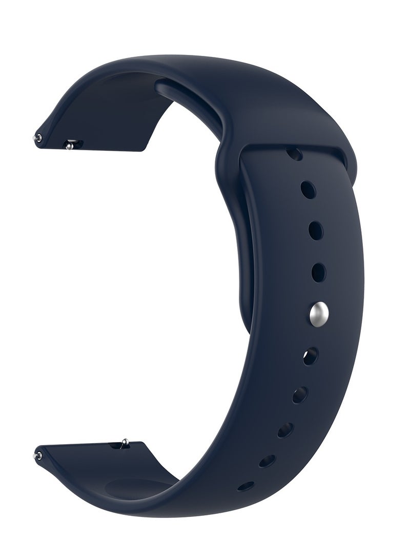 FITME Clip Silicone Band For Garmin Forerunner 245 / 245 Music / Forerunner 645 / 645 Music / Forerunner 55 / Vivoactive 5 / Vivoavtive 3 (20mm) - Image 1