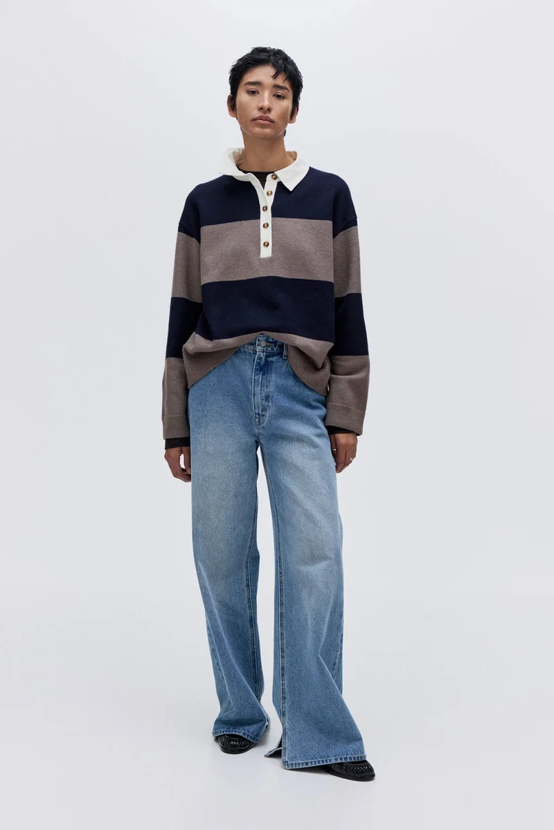H&M Collared jumper