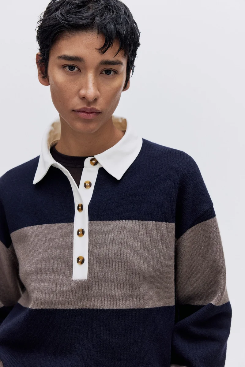 H&M Collared jumper