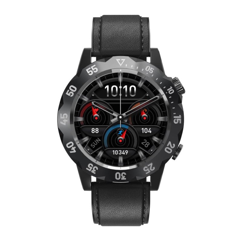 KAVVO Oyster Urban Smart Watch, Luminous Smart Watch with Mechanical Rotating Bezel, Local BT Call, Activity Fitness Tracker, Blood Oxygen Heart Rate Monitor - Image 1