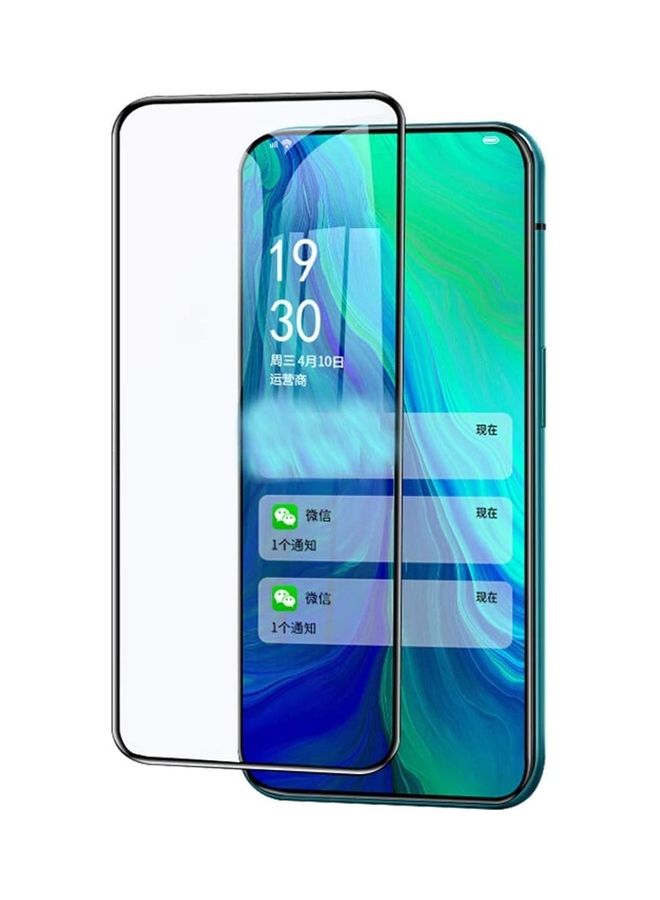 ICS Tempered Glass Screen Protector For Oppo F11/R11S/V11i/A77/R19 Black/Clear - Image 1