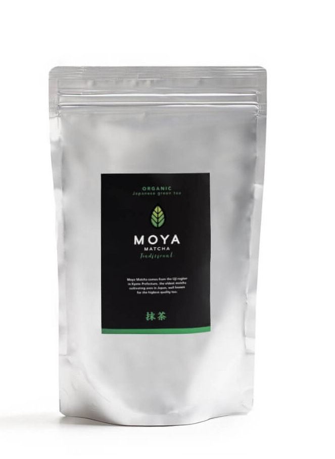 MOYA - Organic Matcha Powder, Authentic Japanese Green Tea, 250g. Recommended Serving Is 1g To 1.5g. - Image 1