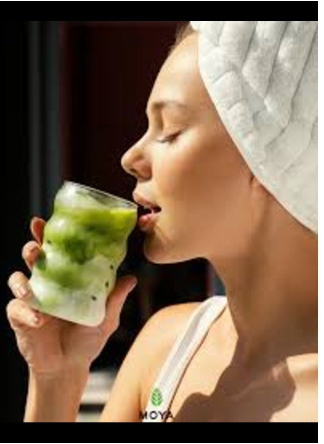 MOYA - Organic Matcha Powder, Authentic Japanese Green Tea, 250g. Recommended Serving Is 1g To 1.5g. - Image 1