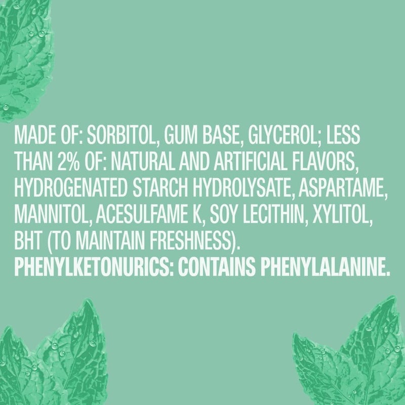 ORBIT Sweet Mint Sugar Free Chewing Gum - 3 Packs of 14 Pieces (42 Total Pieces) - Image 3