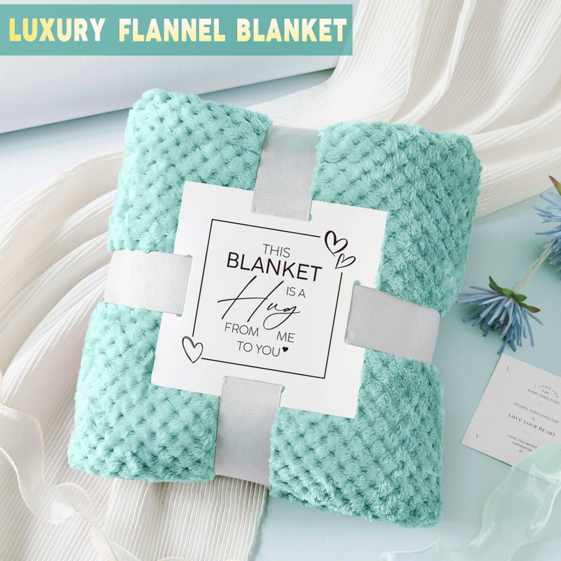 LE CADEAU Valentine's Day Gifts for Wife Girlfriend Her, Get Well Soon Gifts Self Care Gifts, Gardenia Spa Gift Basket Care Package with Blanket, Birthday Christmas for Mom Best Friend Women - Image 4