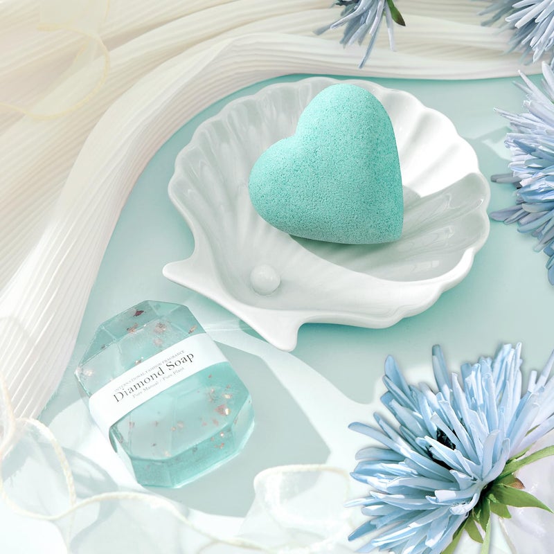 LE CADEAU Valentine's Day Gifts for Wife Girlfriend Her, Get Well Soon Gifts Self Care Gifts, Gardenia Spa Gift Basket Care Package with Blanket, Birthday Christmas for Mom Best Friend Women - Image 5