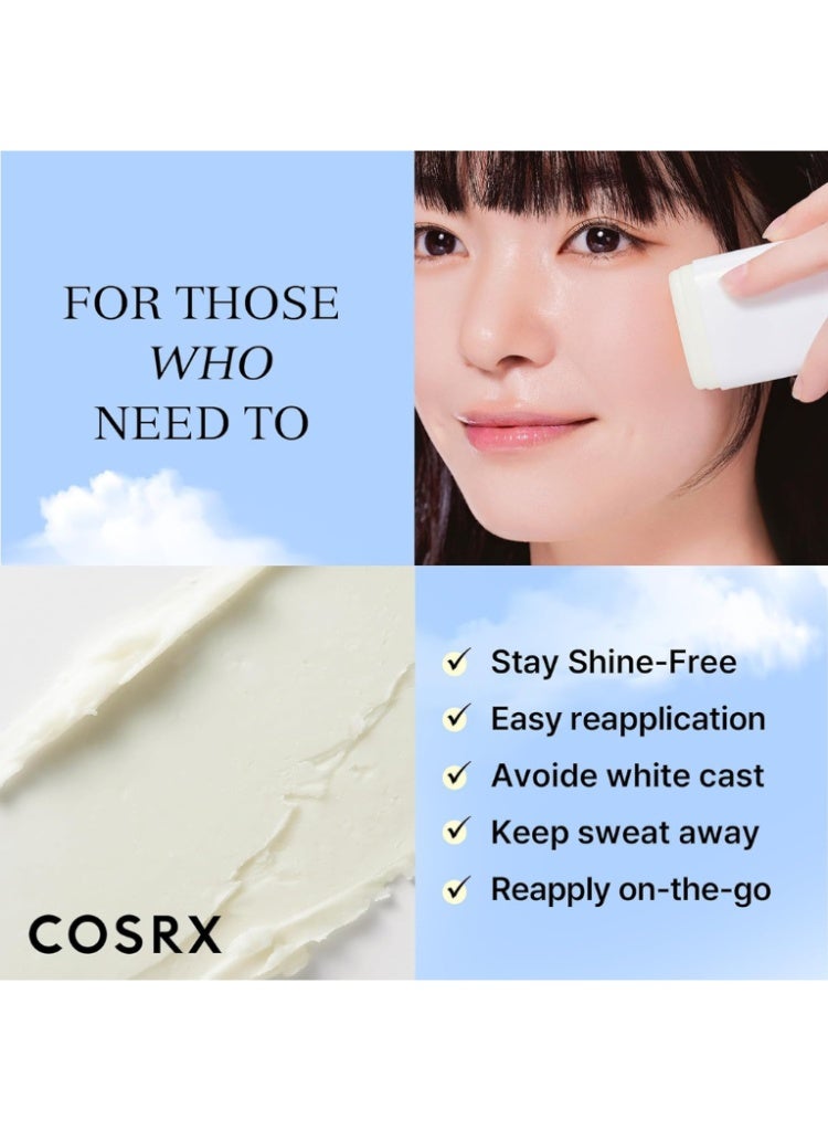 COSRX Airy-Light Invisible Sun Stick for Lightweight SPF Protection, Clear Finish & Korean Skincare COSRX Airy-Light Invisible Sun Stick for Lightweight SPF Protection, Clear Finish & Korean Skincareml - Image 3