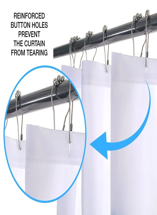 Splash Home Prisma Design Polyester Shower Curtain, For Bathroom and Bathtub Curtains, Lightweight Washable Cloth & Water-Resistant, 70W x 72H Inch - Image 5
