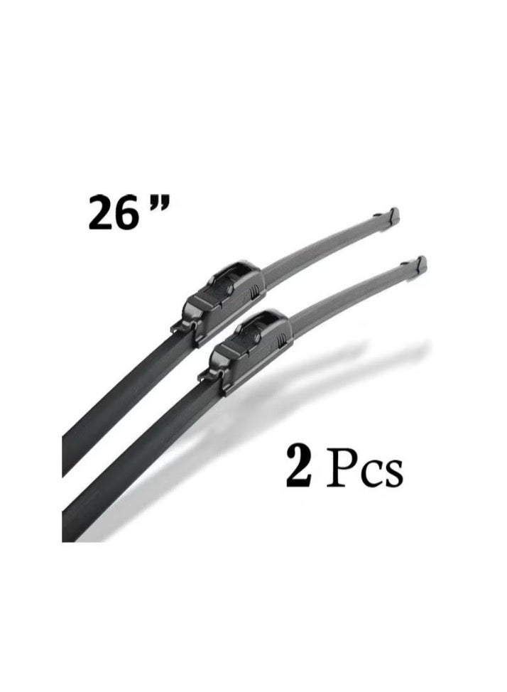 Generic 2-Piece 26 Inch Rear Rain Window Windshield Wiper Blade 