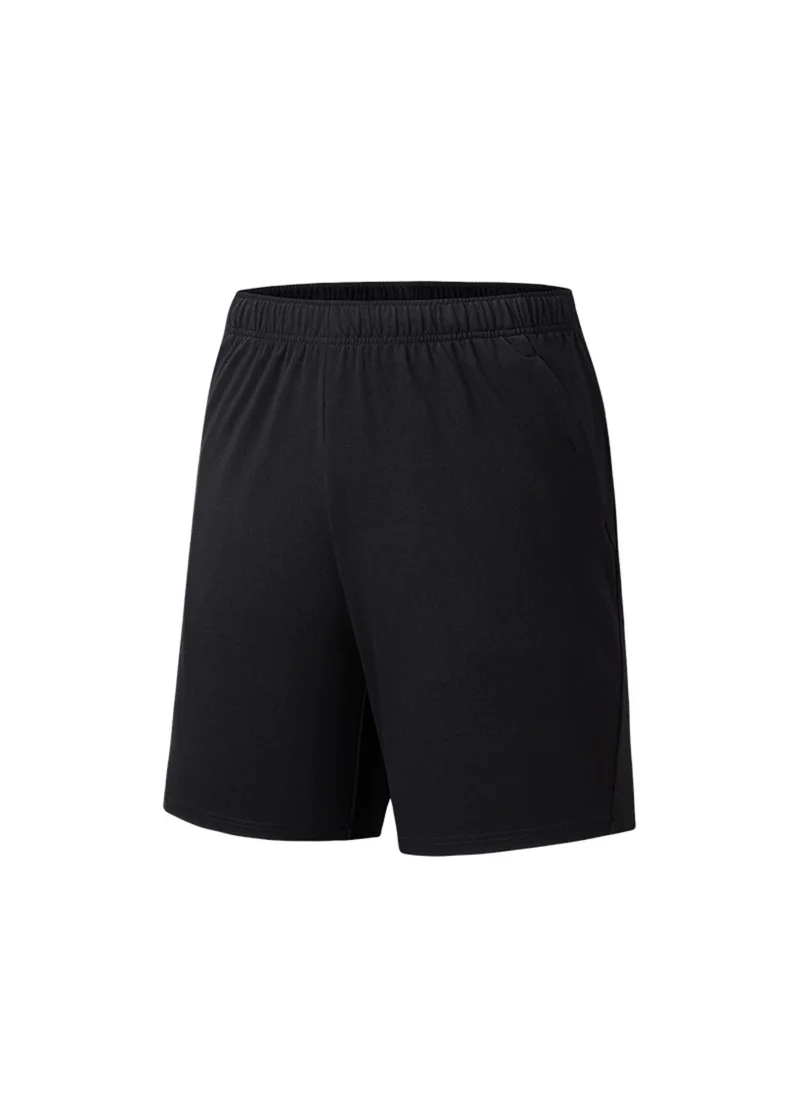 ANTA ANTA Men's Knit Half Pants Black-CROSS TRAINING