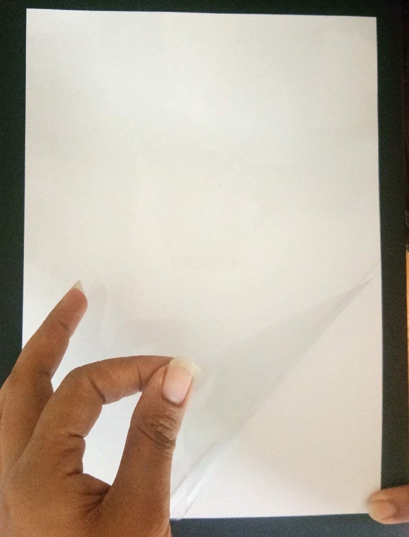 Crazy Sutra PVC Transparent Sticker Paper Clear Sheets for Laser Printer A4 Size Self Adhesive Label Sheet for PVC Stickers for Clear Labels (Laser Printer)-10 Sheets,10 Labels - Image 4