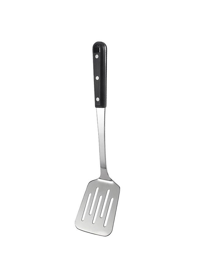 FONGLUAN Stainless Steel Cooking Slotted Turner / Spatula Heat-Resistant POM Handles Heavy Duty Metal Kitchen Spatulas For Cooking & Serving - Image 1