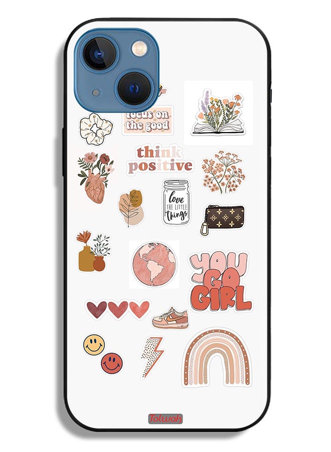 Tolwak Apple iPhone 13 Protective Case You Go Girl - Image 2