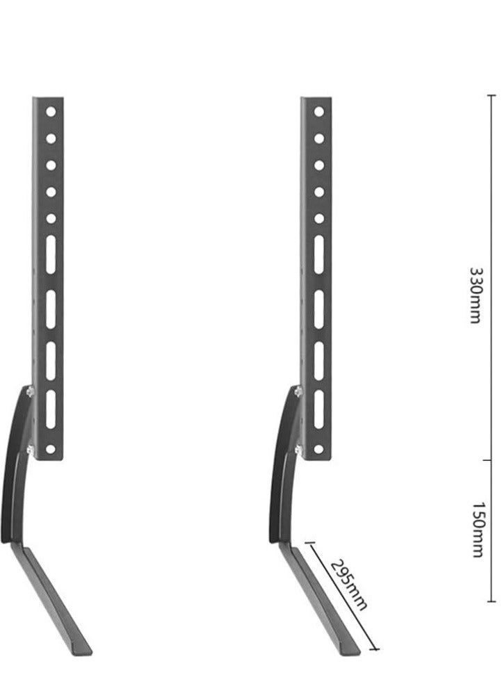 ELTRAZONE Universal Table Top Pedestal Mount TV Stand - Fits 26-43in Flat Screen - Image 5