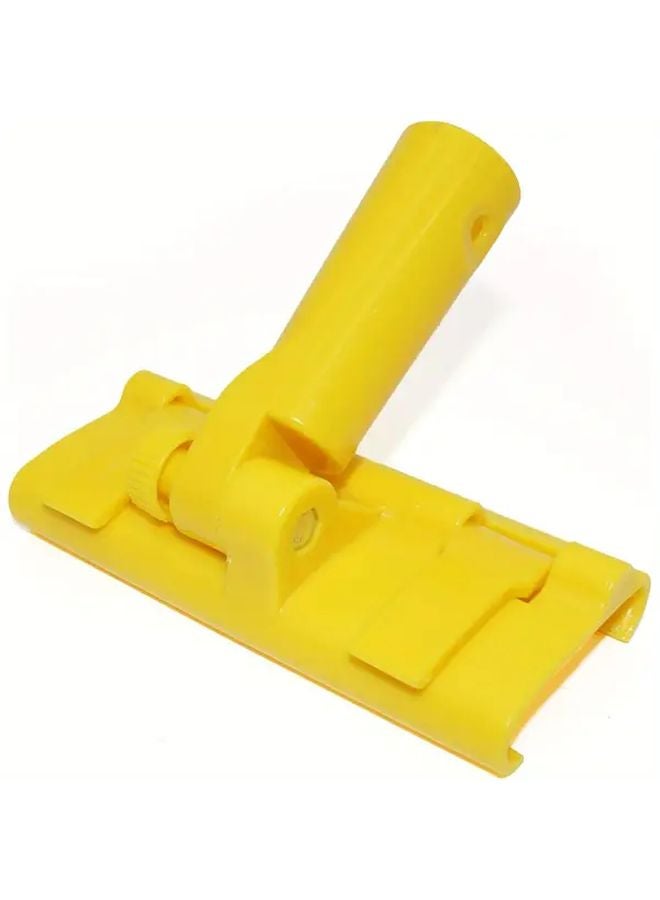 Yellow Drywall Trowel Handle Bracket 180 Degree Adjustable Quick Release Plastic Tool Holder - Image 1