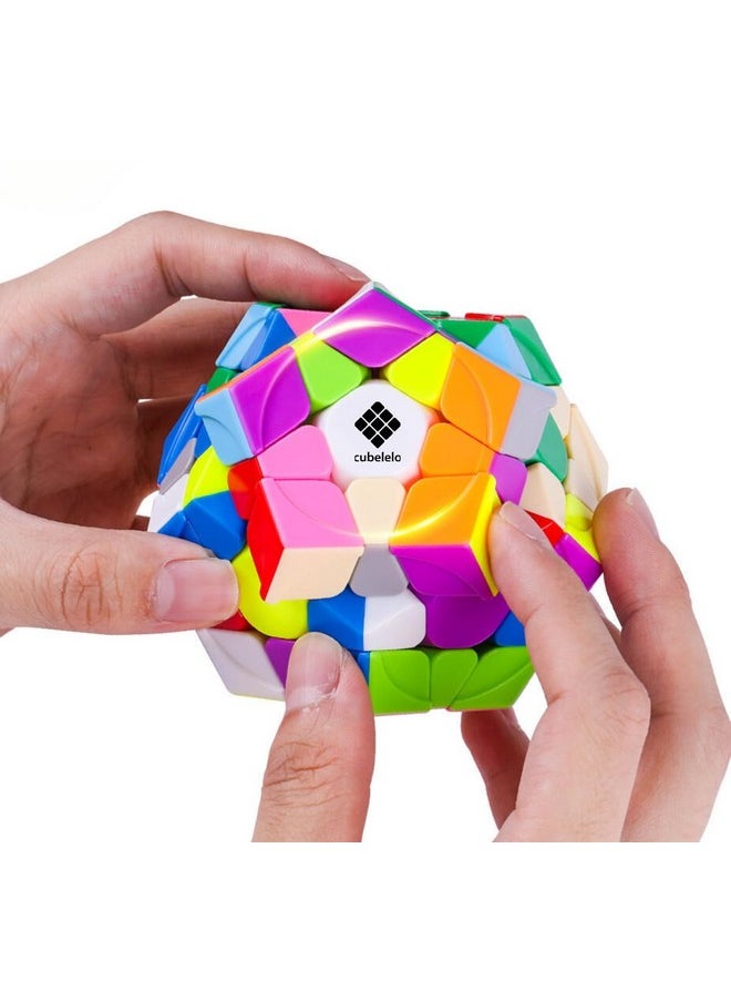 Cubelelo - Drift Megaminx V2 Cube (2024 New Improved Version) | 12-Sided Fun And Challenging Puzzle With Ridge Design | Smooth Turning Dodecahedron | Perfect For Speed-Cubing | Ideal For Kids & Adults - Image 1