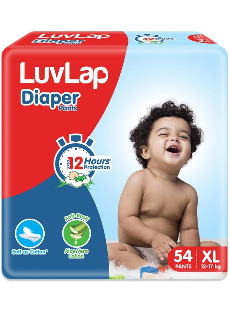 Luvlap سراويل الحفاضات، XL، 54 قطعة، مع حماية تصل إلى 12 ساعة - Image 1