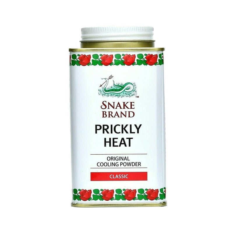 Snake Brand prickly heat cooling powder Pack of 2 140gm Each Classic  Refreshing - Image 5