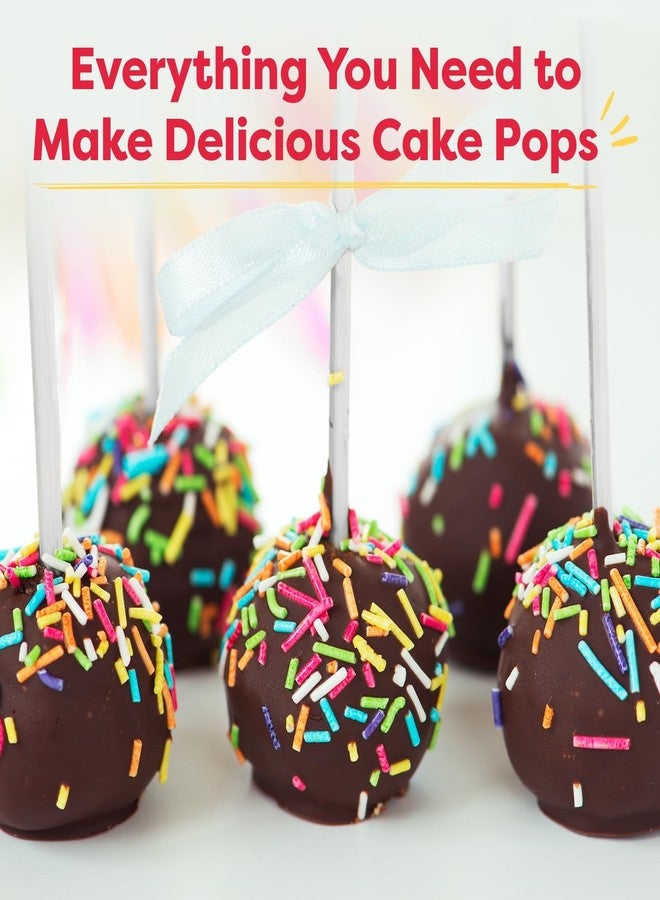 Baketivity DIY Cake Pop Baking Kit for Kids - Premeasured Ingredients, Decorating Supplies - Image 5