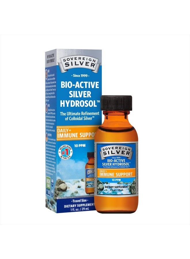 Sovereign Silver مكمل هيدروسول الفضة النشطة حيوياً 10 جزء في المليون، 1 أونصة - Image 1