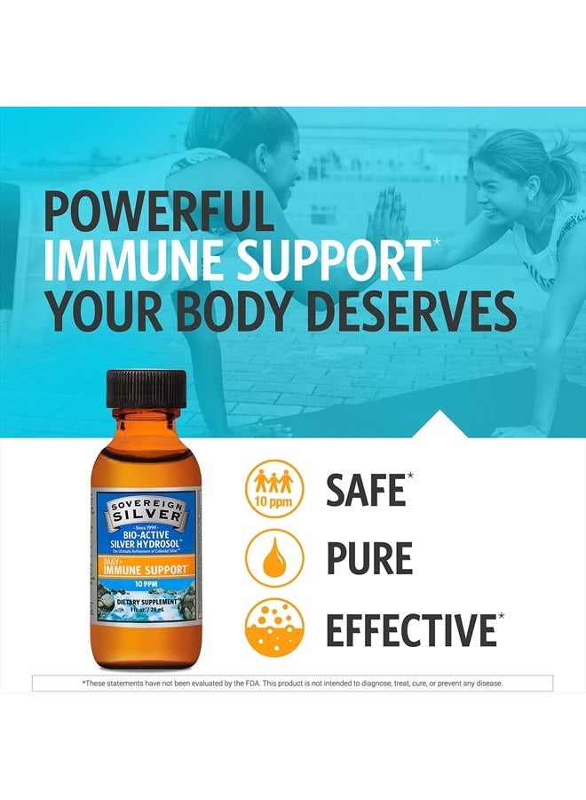 Sovereign Silver مكمل هيدروسول الفضة النشطة حيوياً 10 جزء في المليون، 1 أونصة - Image 2