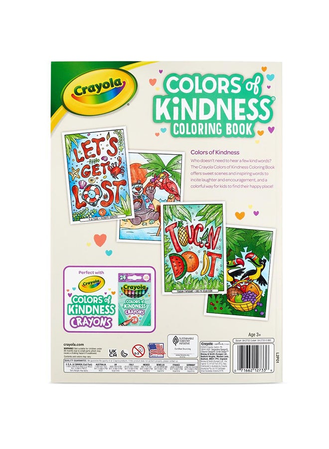 Crayola كتاب تلوين من 96 صفحة، ألوان اللطف - Image 3