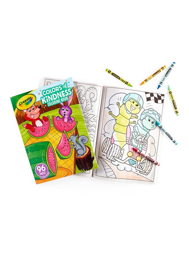 Crayola كتاب تلوين من 96 صفحة، ألوان اللطف - Image 2