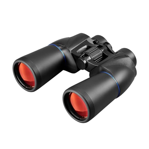 Krevia 10 x 50 Binocular for Long Distance | Waterproof Compact Binocular Telescope for Sightseeing Trekking (1 Pc, Black) - Image 5