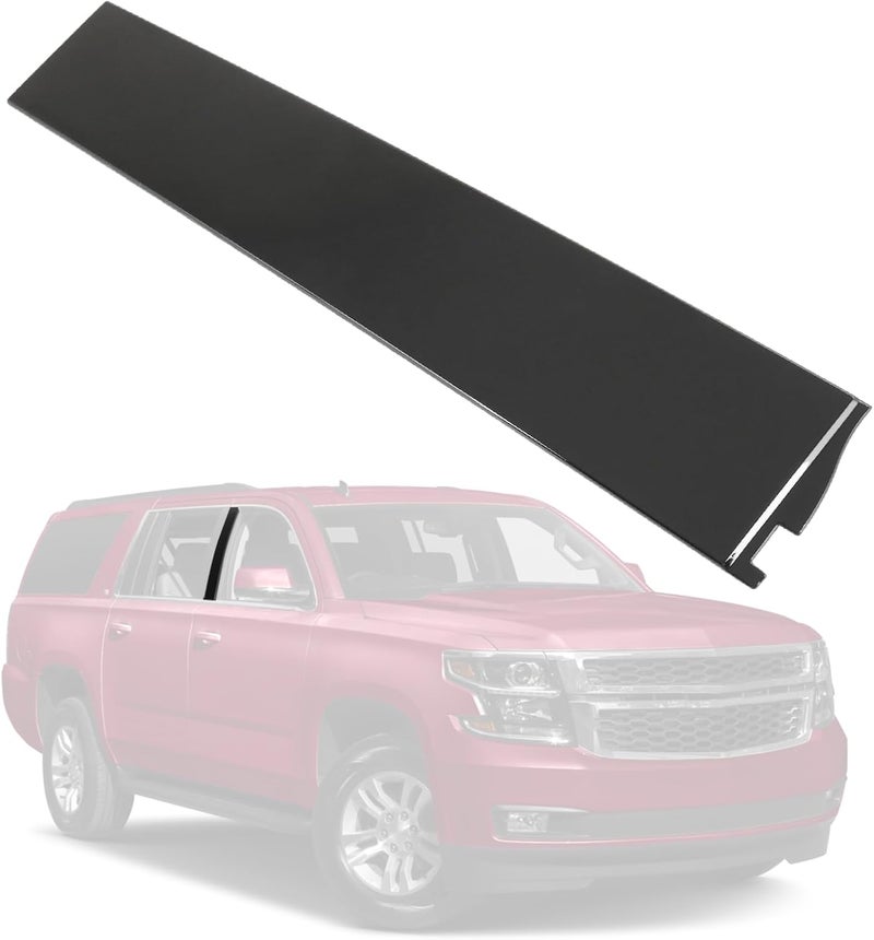 CARMOCAR Outer B Pillar Door Window Trim Molding 926-242 Right Replacement for Cadillac Escalade ESV, Chevrolet Suburban, Chevy Tahoe, GMC Yukon XL (2015-2020) - Image 1