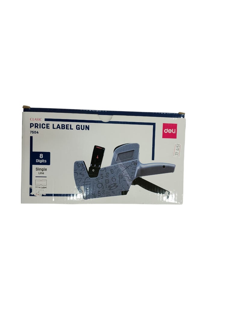 Deli Price Label Gun 8 Digit Single Line Retail Machine - Image 1