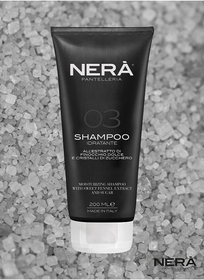 Nerá PANTELLERIA - Nera  03 Moisturizing Shampoo with sweet fennel extract and sugar - Image 1