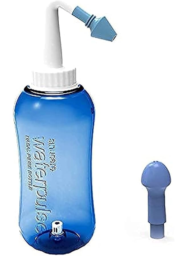 erorex Neti Pot Sinus Rinse Bottle 300Ml Nasal Wash Bottle Nose Allergy Cleaner Pressure Nasal Irrigation - Image 1
