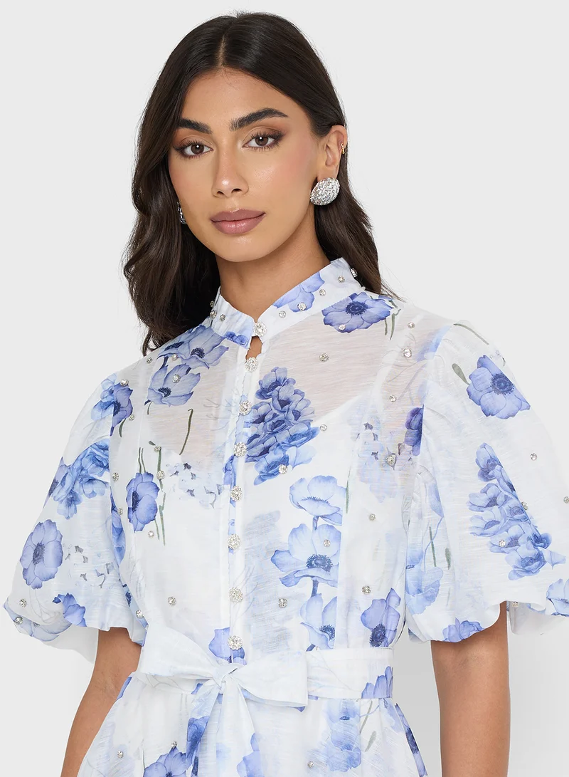 ELLA Floral Print Dress