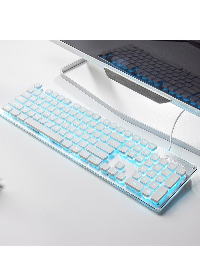 LANGTU LT600 Mechanical Feel Silent Wireless Keyboard Laptop Office Waterproof Gift Keyboard Mouse Set - Image 2