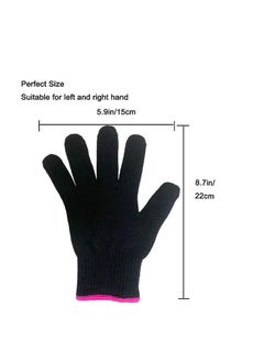 ORiTi ORiTi Heat Resistant Glove for Hair Styling Heat Blocking for Curling, Flat Iron and Curling Wand Suitable for Left and Right Hands  - Image 4