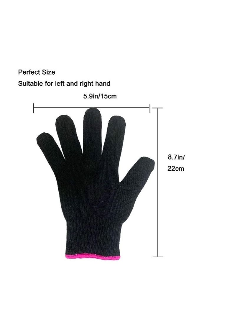 ORiTi - ORiTi Heat Resistant Glove for Hair Styling Heat Blocking for Curling, Flat Iron and Curling Wand Suitable for Left and Right Hands - Image 1