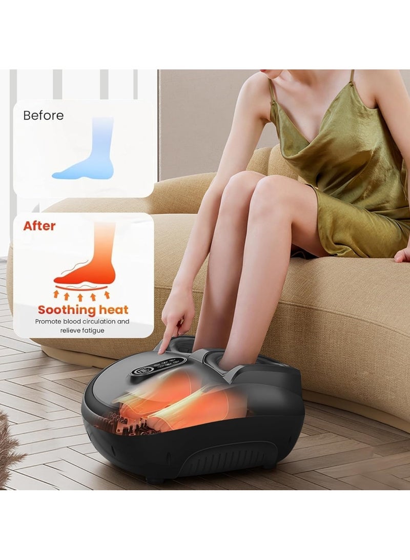 Ru syanl Shiatsu Foot and Leg Massager with Heating Function Calf Massager Deep Kneading Therapy Foot Massager for Plantar Fasciitis Relief Gifts for Mom Dad Women and Men  - Image 5