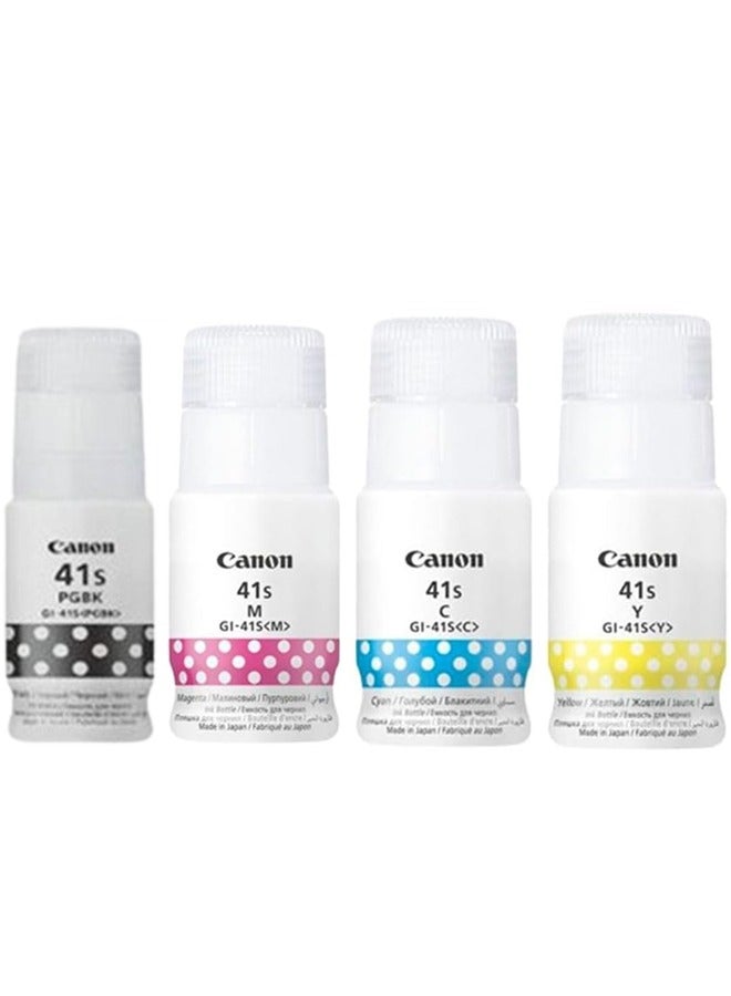 Canon GI-41s Set Ink Bottles 40ML 4 Colours (Black-Cyan-Magenta-Yellow) Multicolour - Image 1